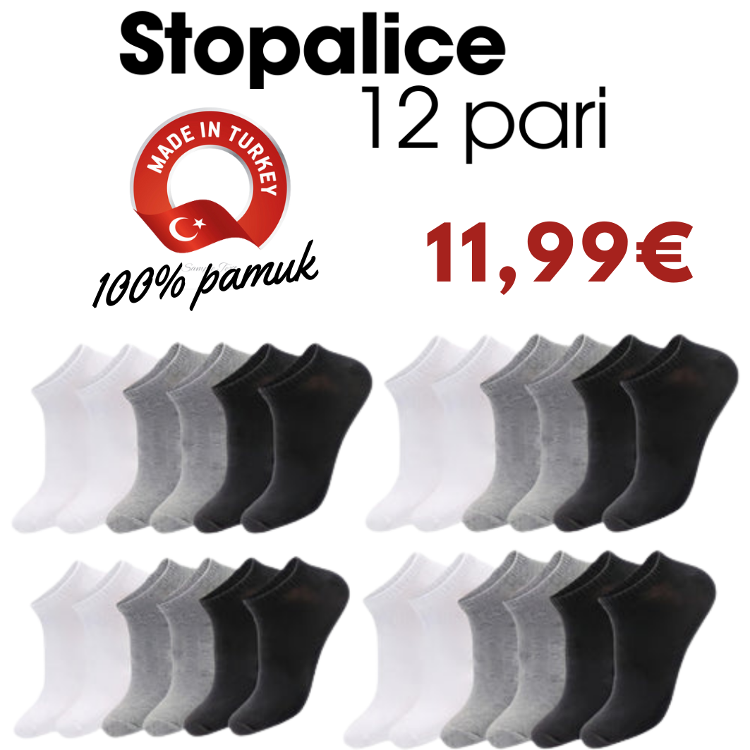 pamučne stopalice