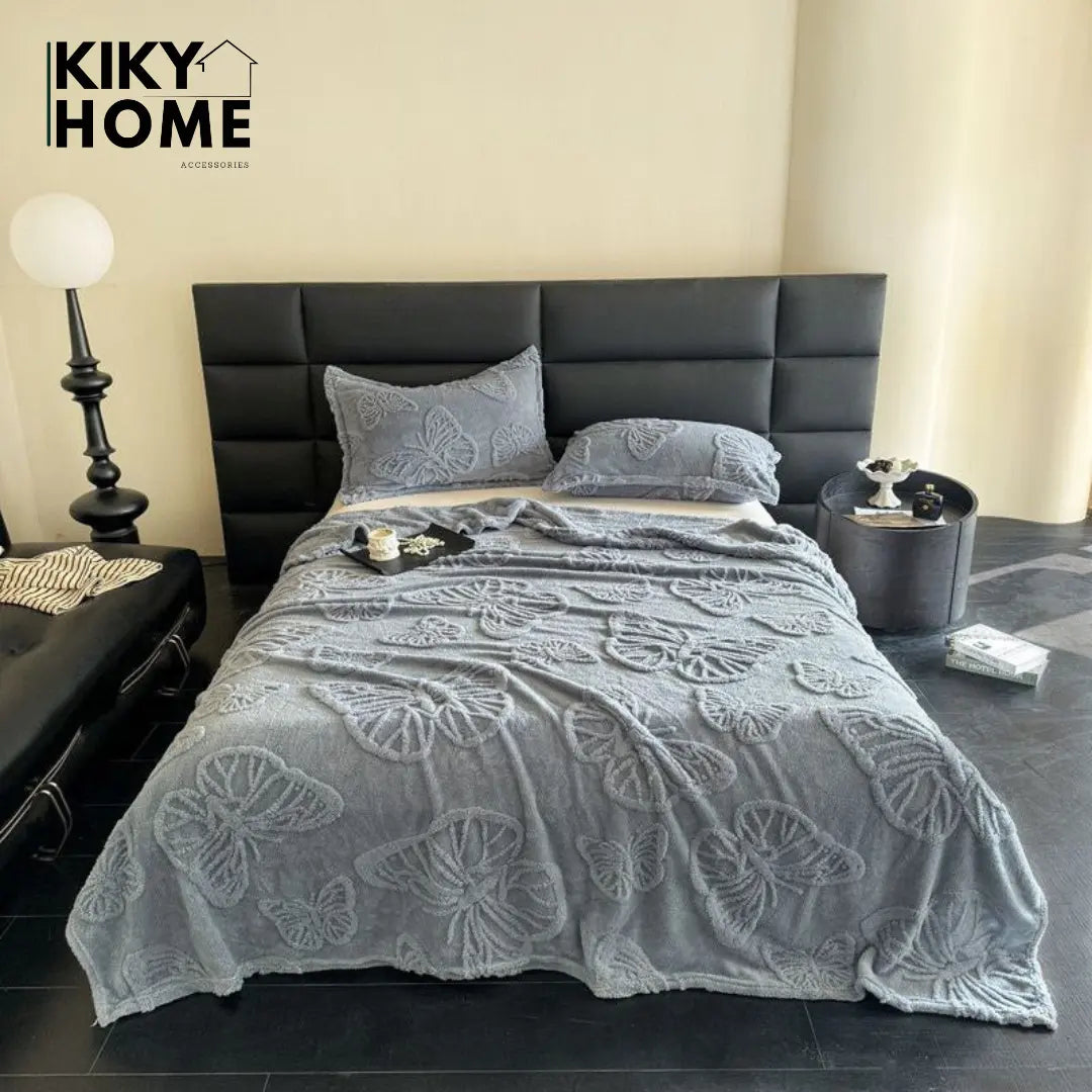 DELUX deka leptir 200x230cm + 2 jastučnice - KIKY STORE