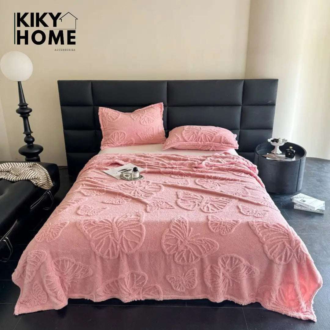 DELUX deka leptir 200x230cm + 2 jastučnice - KIKY STORE