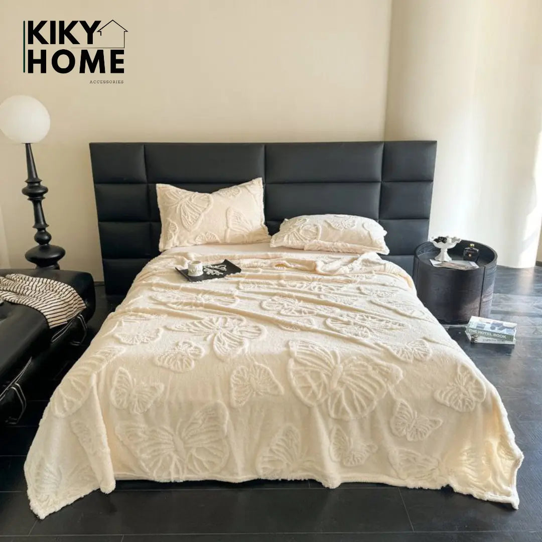 DELUX deka leptir 200x230cm + 2 jastučnice - KIKY STORE