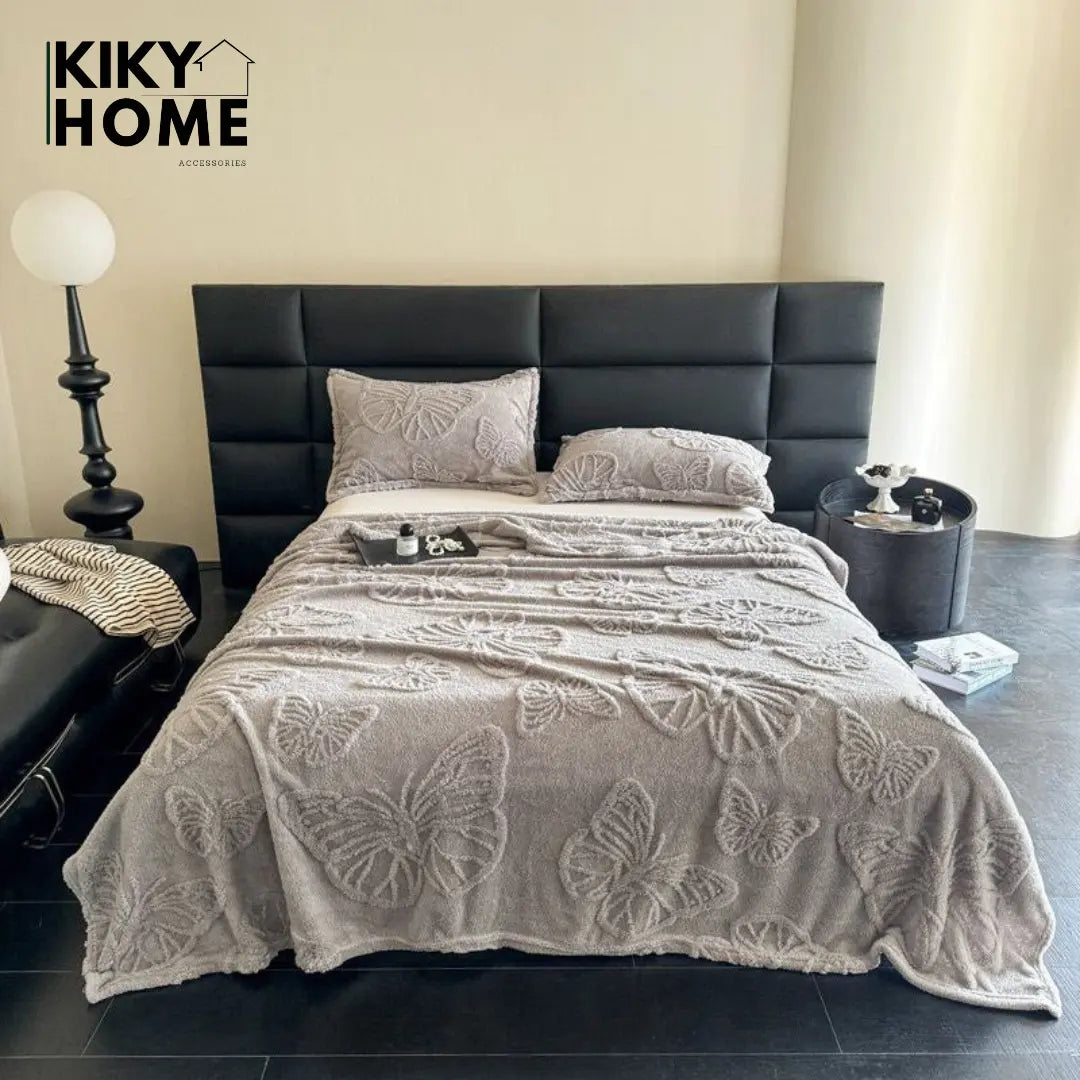 DELUX deka leptir 200x230cm + 2 jastučnice - KIKY STORE