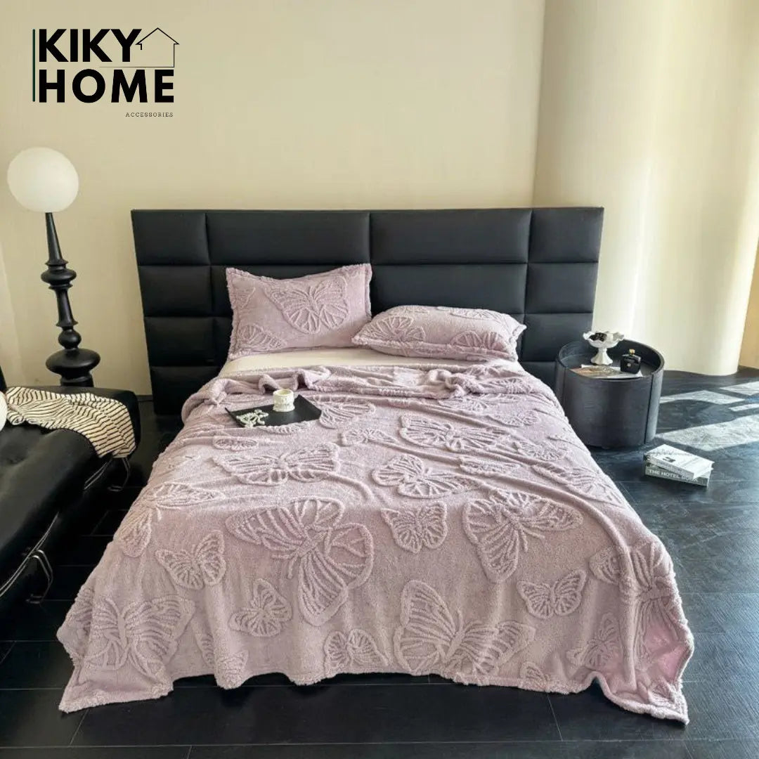 DELUX deka leptir 200x230cm + 2 jastučnice - KIKY STORE