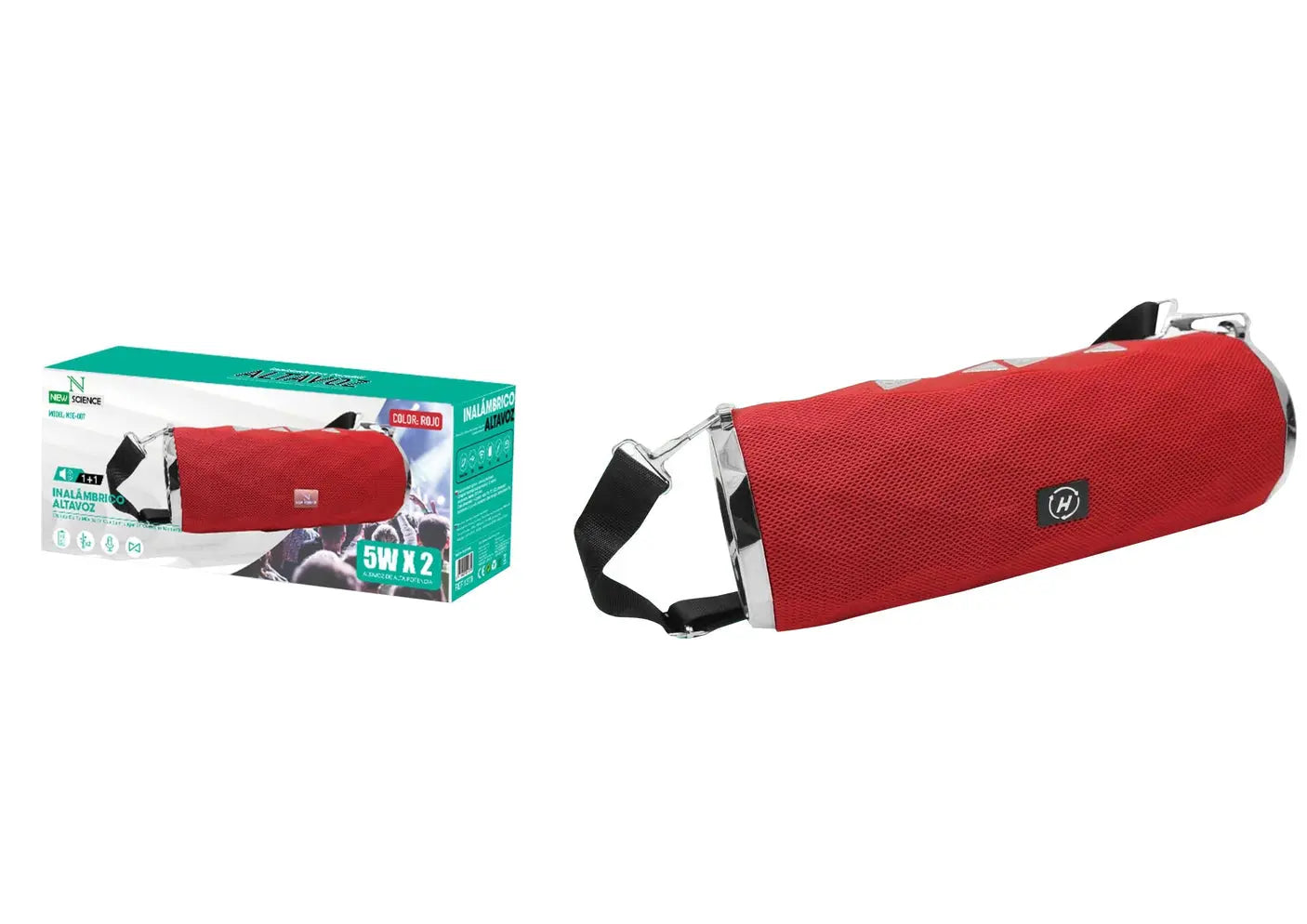 ZVUČNIK NSE-007 Crveni - KIKY STORE
