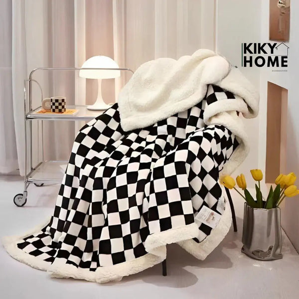 Delux kockasta deka 3kg - KIKY STORE