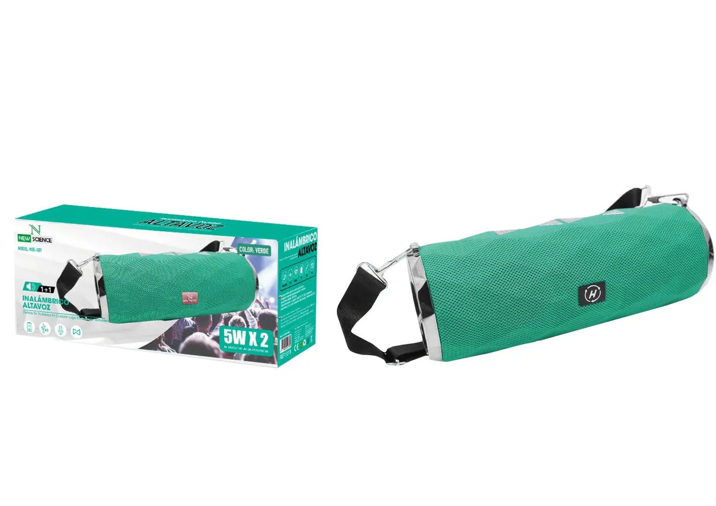 ZVUČNIK NSE-007 Zeleni - KIKY STORE
