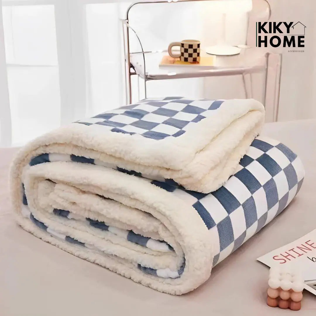 Delux kockasta deka 3kg - KIKY STORE