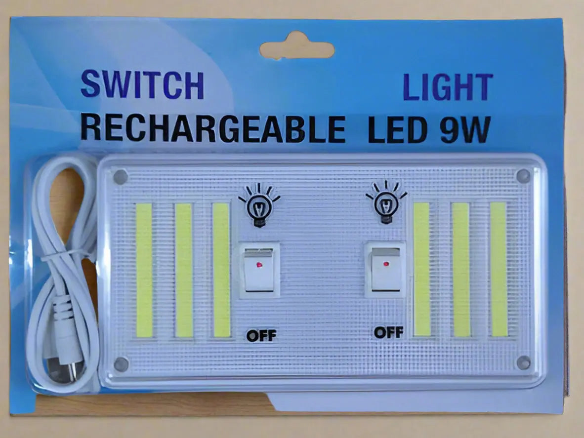 Punjiva LED lampa s prekidačem – 9W - KIKY STORE