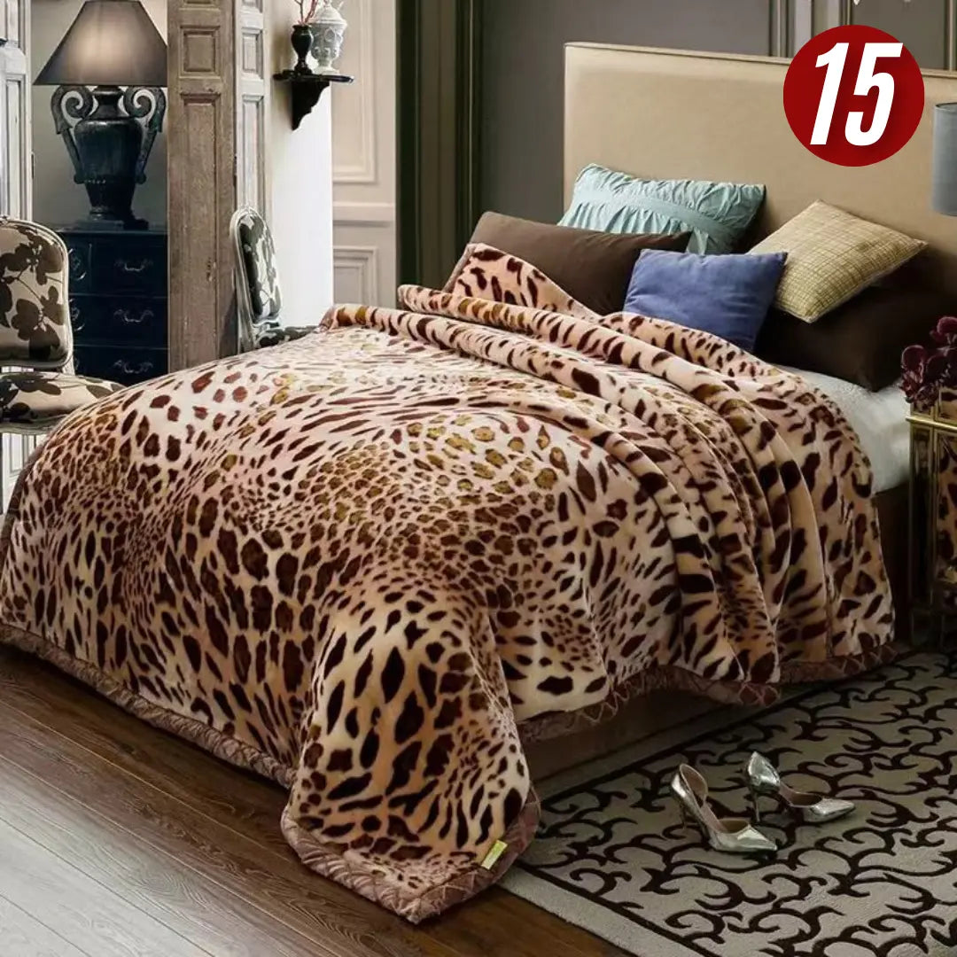 DELUX soft debela deka 200x240cm ( 3 kg ) KIKY STORE