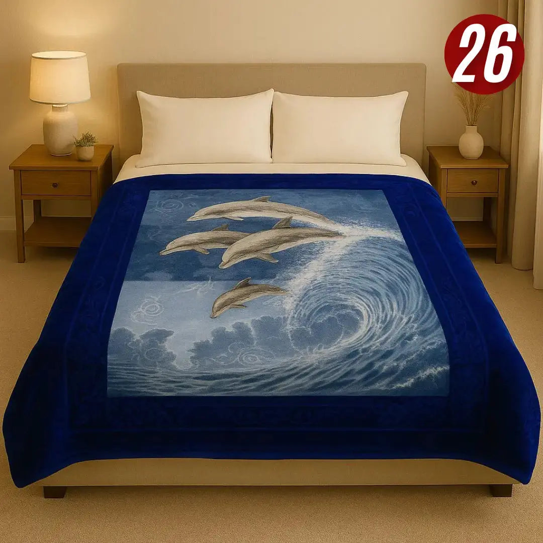 DELUX soft debela deka 200x240cm (3kg) - Model 26 Kiky Store