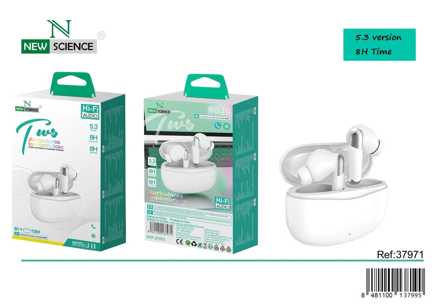 Bežične Bluetooth slušalice J-14 - KIKY STORE