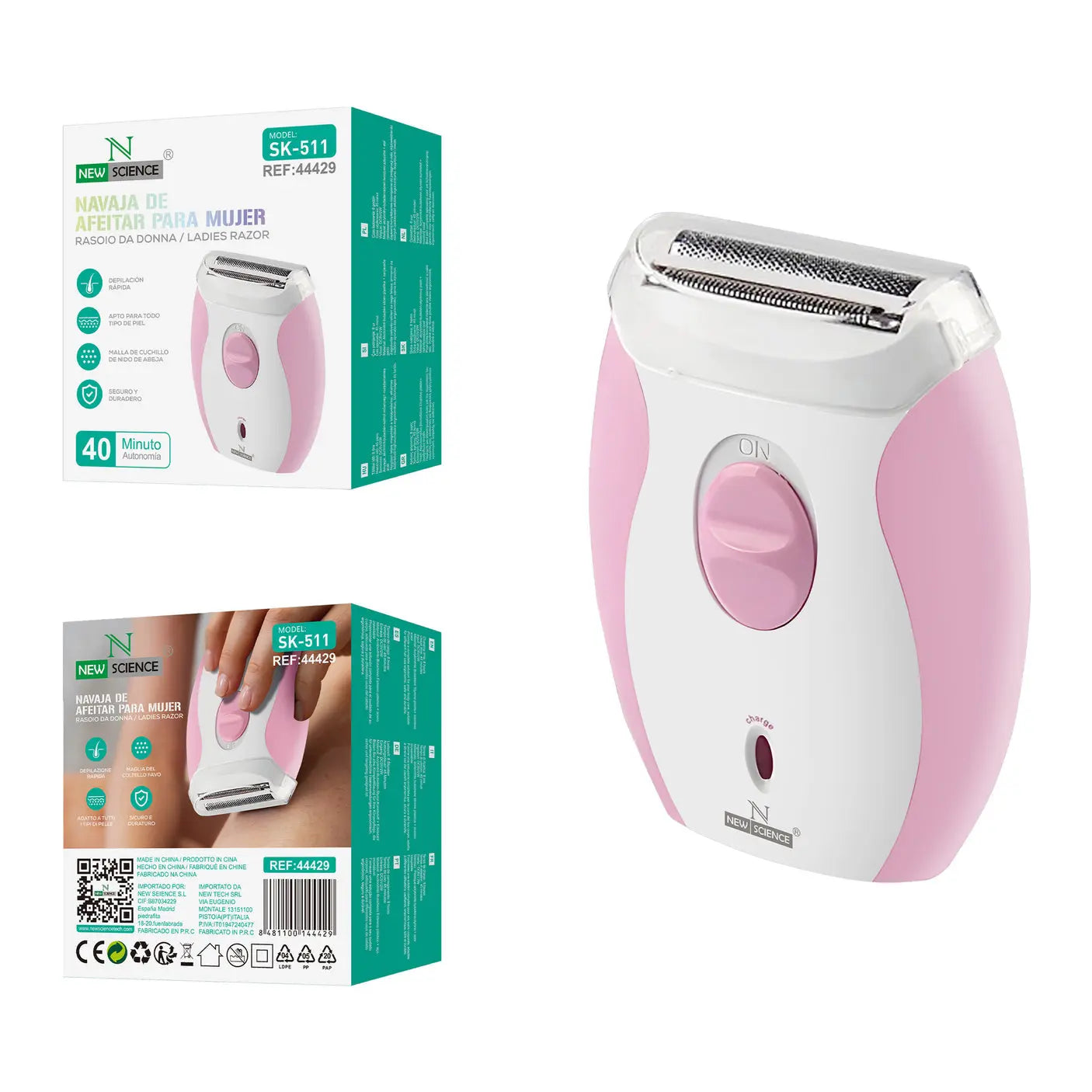 Bežični električni ženski brijač – SK-511 - KIKY STORE