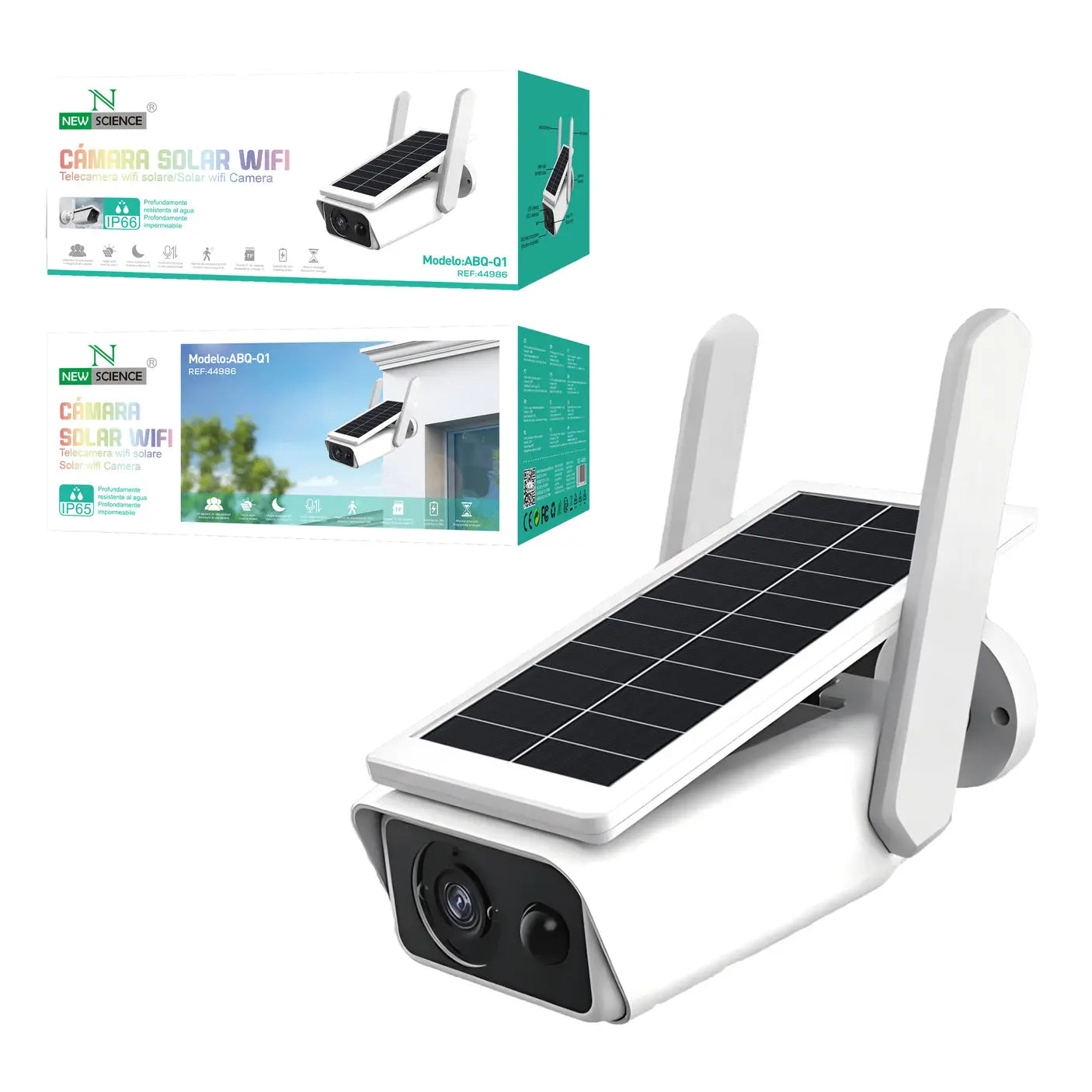 WiFi Solarna Kamera ABQ-Q1 - KIKY STORE