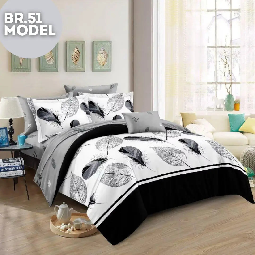Posteljina 6-dijelna 200x220cm (90 modela) - KIKY STORE