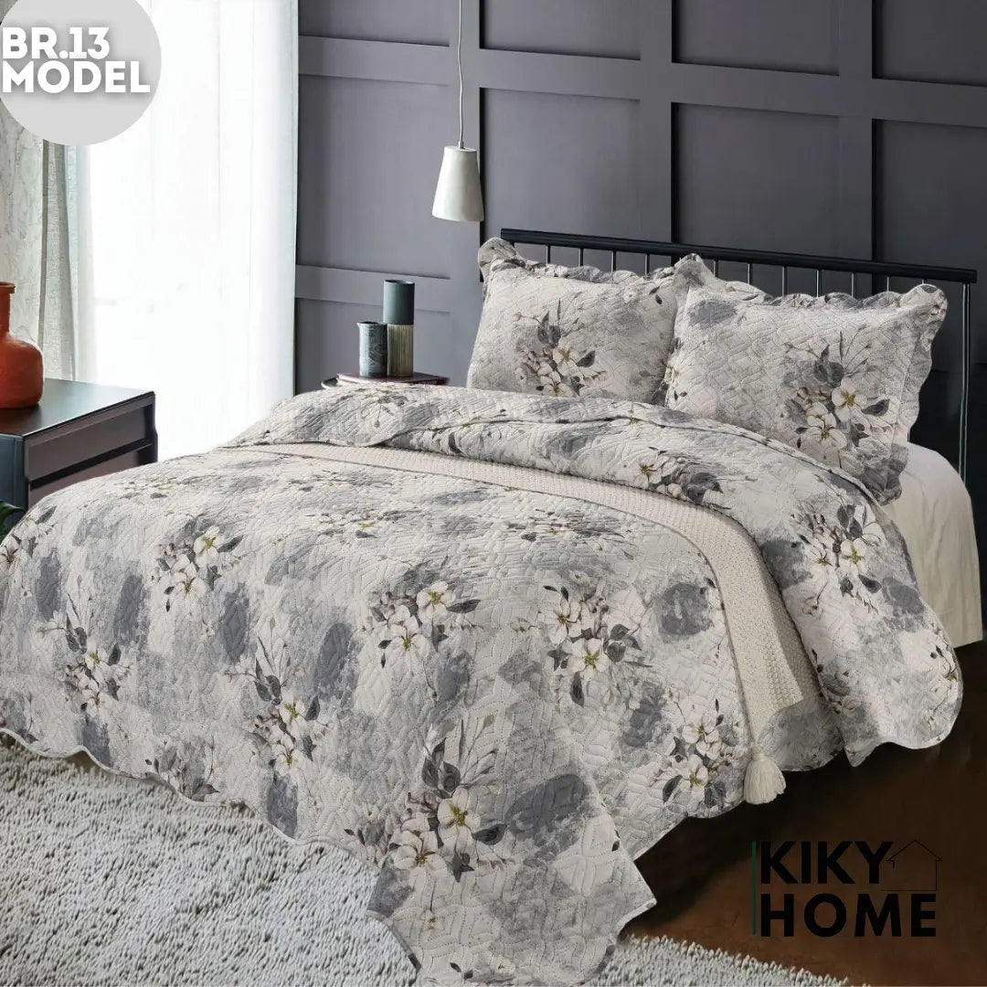 Elegantni prekrivač s uzorcima (Model 13) 220x240cm + 2 jastučnice GRATIS - KIKY STORE