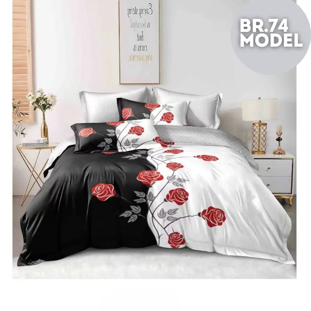 Posteljina 6-dijelna 200x220cm (90 modela) - KIKY STORE