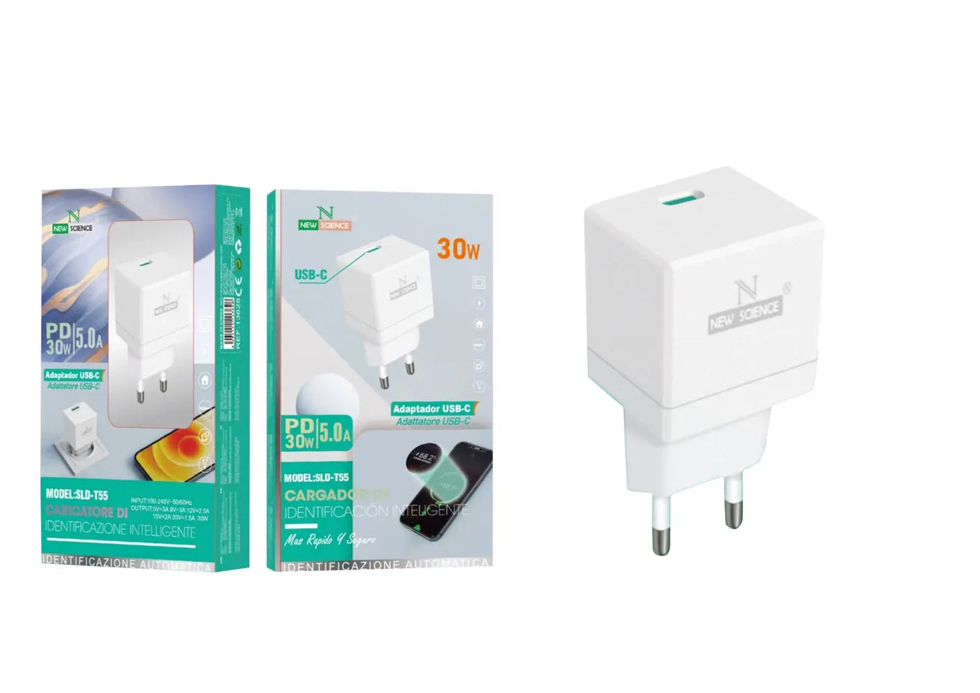 Brzi Punjač USB-C PD 30W SLD-T55 - KIKY STORE