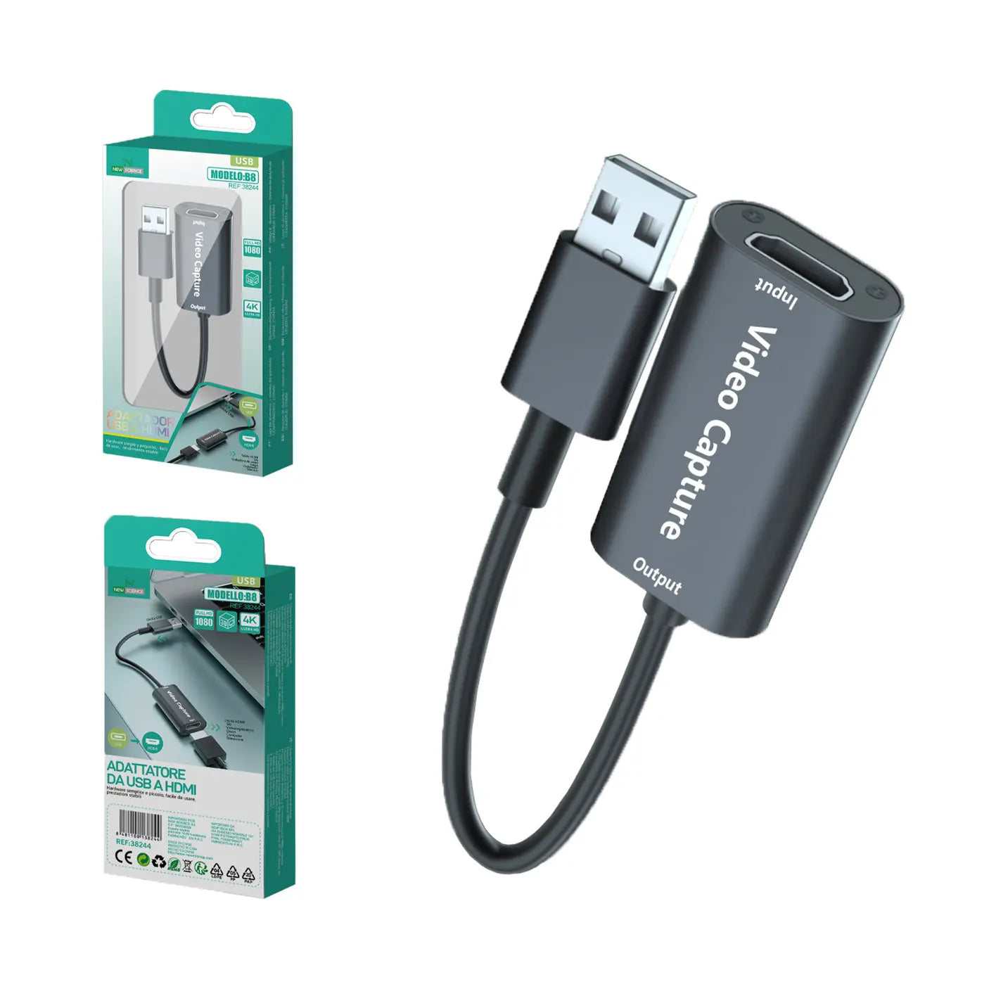 USB na HDMI adapter - KIKY STORE