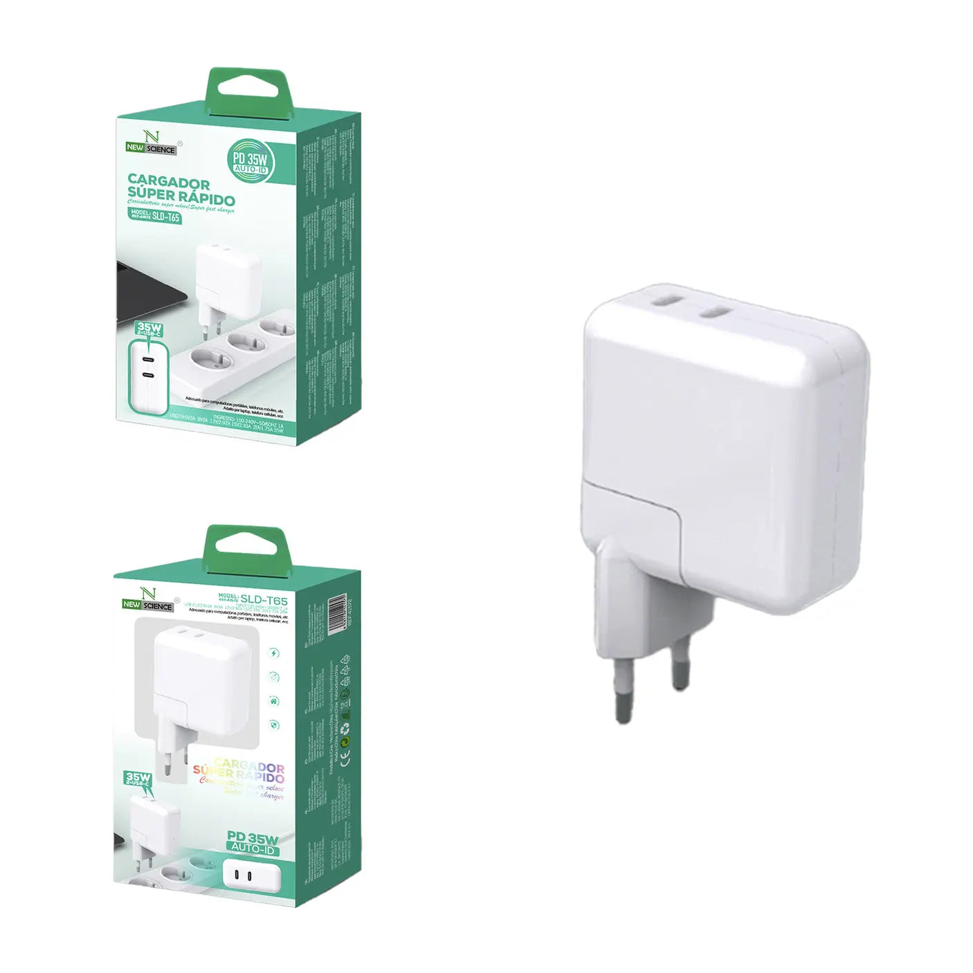 Brzi Punjač USB-C 35W SLD-T65 - KIKY STORE