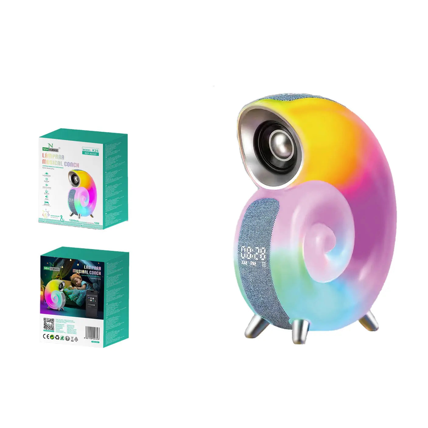 SVJETILJKA PUZ SA ZVUČNIKOM K25 LED - KIKY STORE