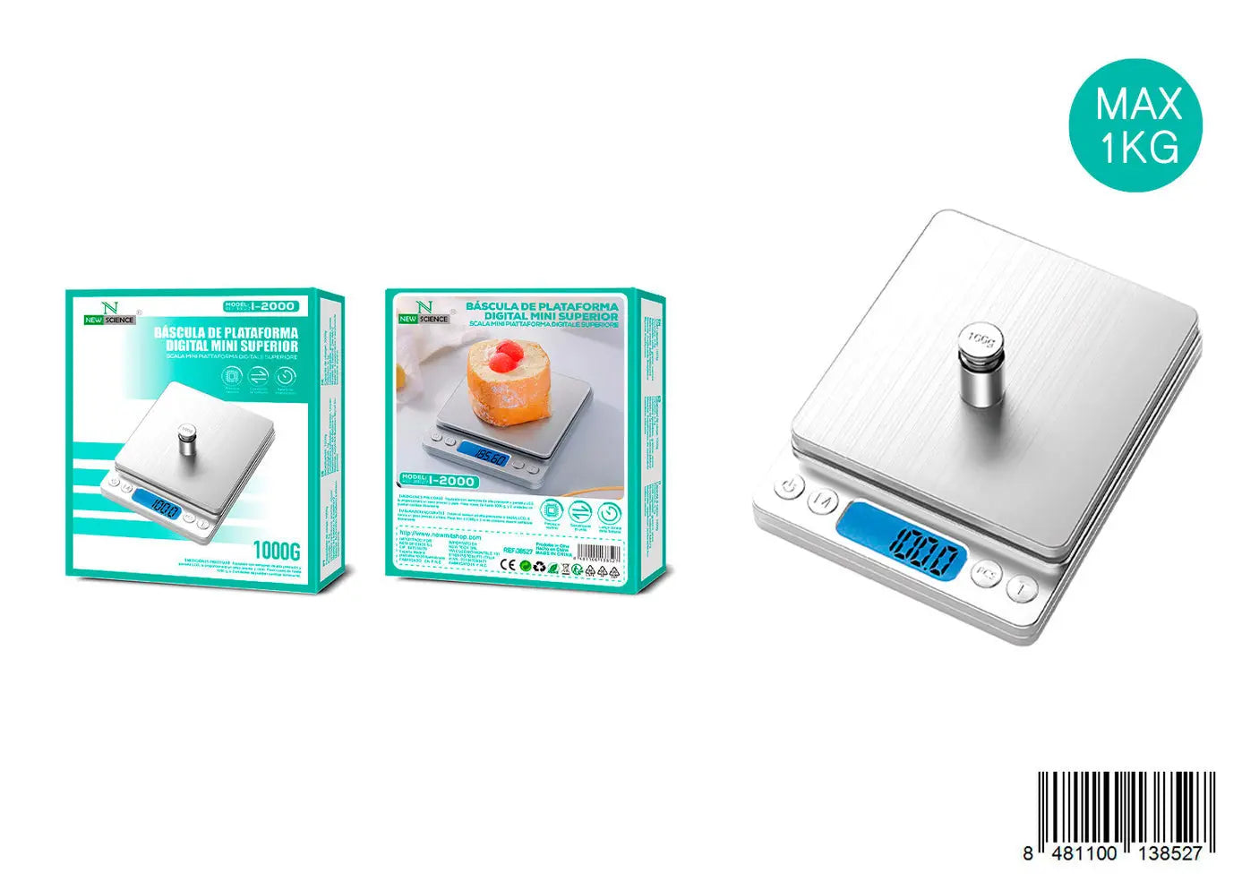 Digitalna Precizna Vaga I-2000 - KIKY STORE