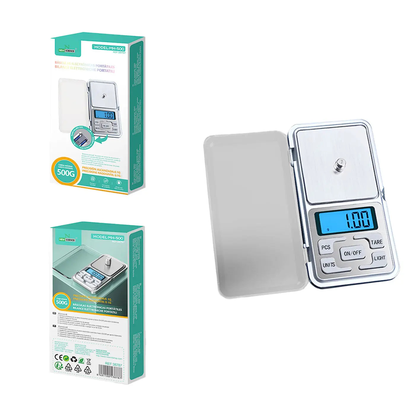 Digitalna Precizna Vaga MH-500 - KIKY STORE