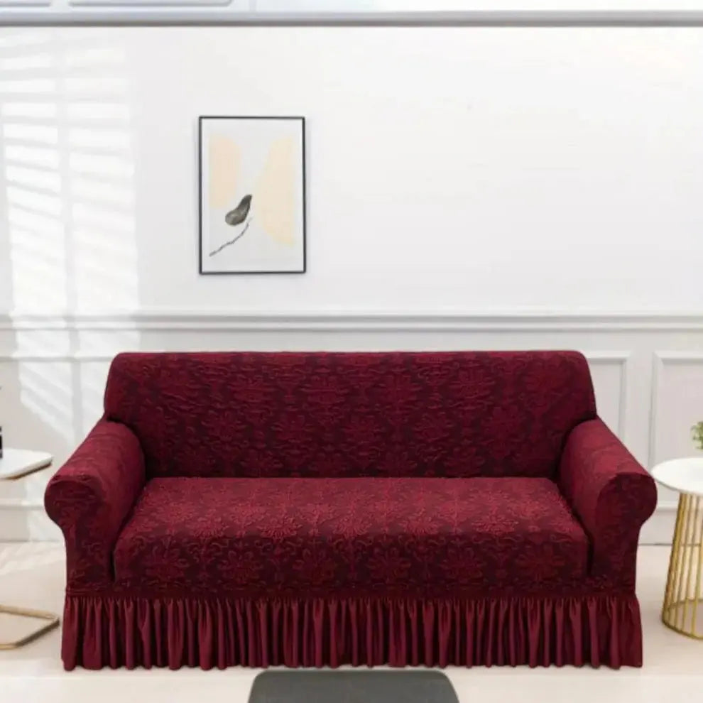 Dekorativne navlake za trosjed, dvosjed i fotelju-Reljefni Barok Uzorak KIKY STORE