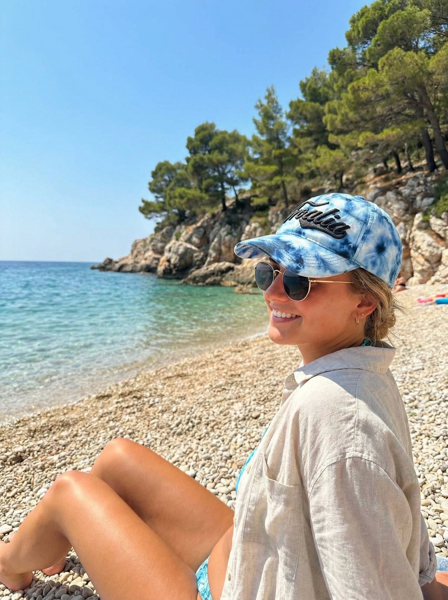 Croatia Šilterica – Šahovnica, Plavi Šilt i Crveni Script Natpis