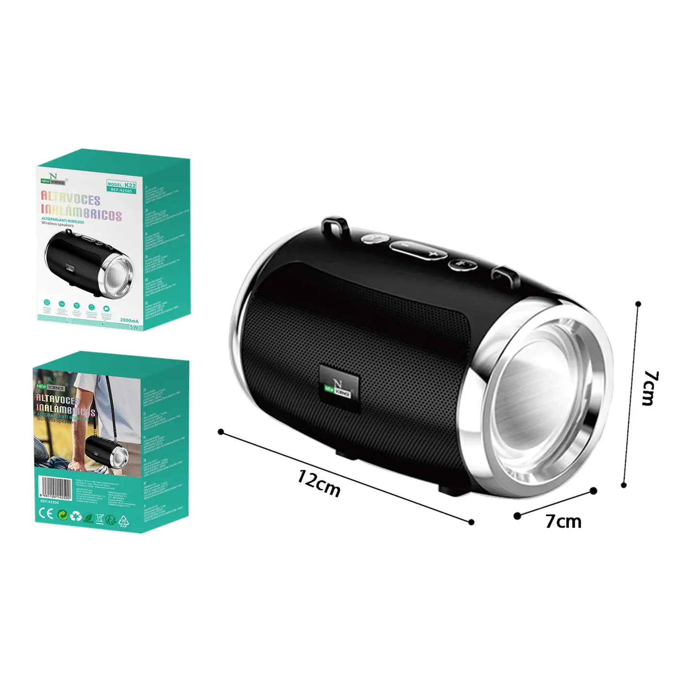 ZVUČNIK BEŽIČNI K22 - KIKY STORE