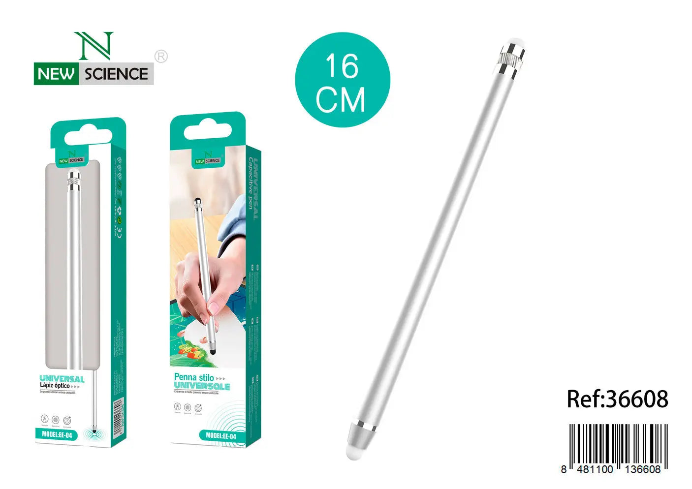 Olovka Univerzalna Optička EE-04 – Siva - KIKY STORE