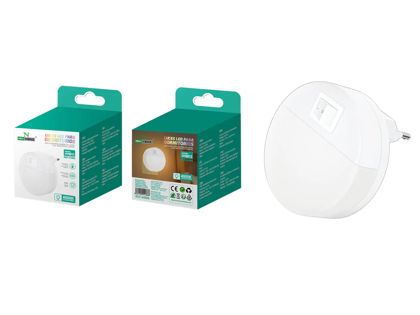 LED Noćno Svjetlo s Utičnicom - KIKY STORE