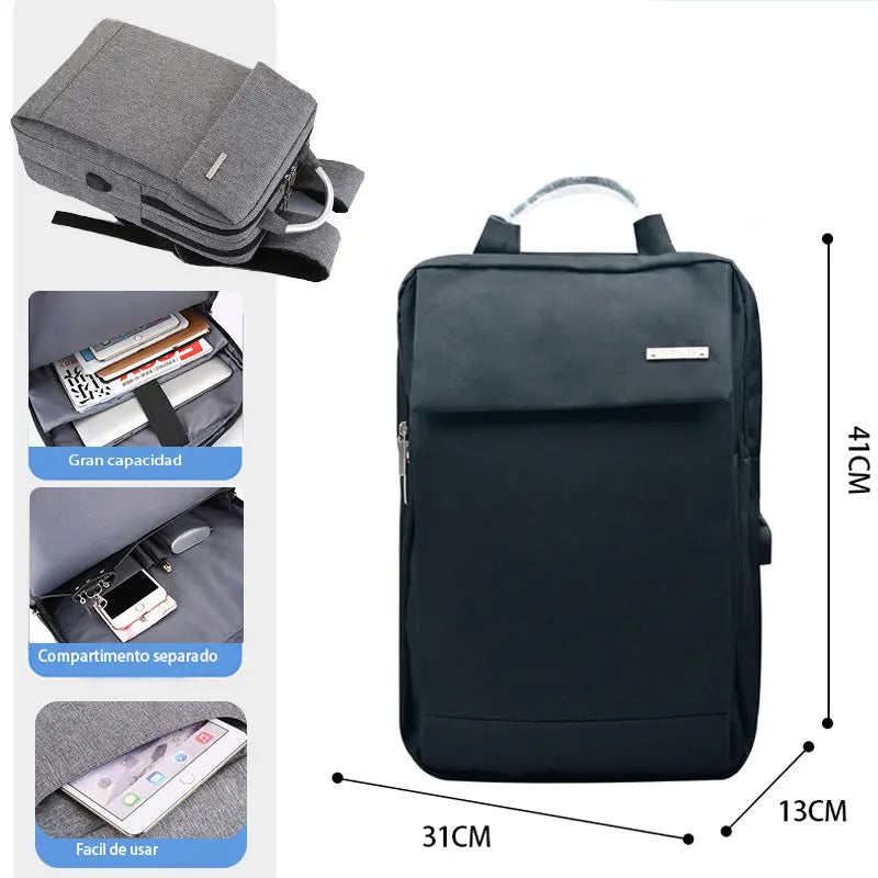 Ruksak za laptop s USB priključkom REF 1805 - KIKY STORE