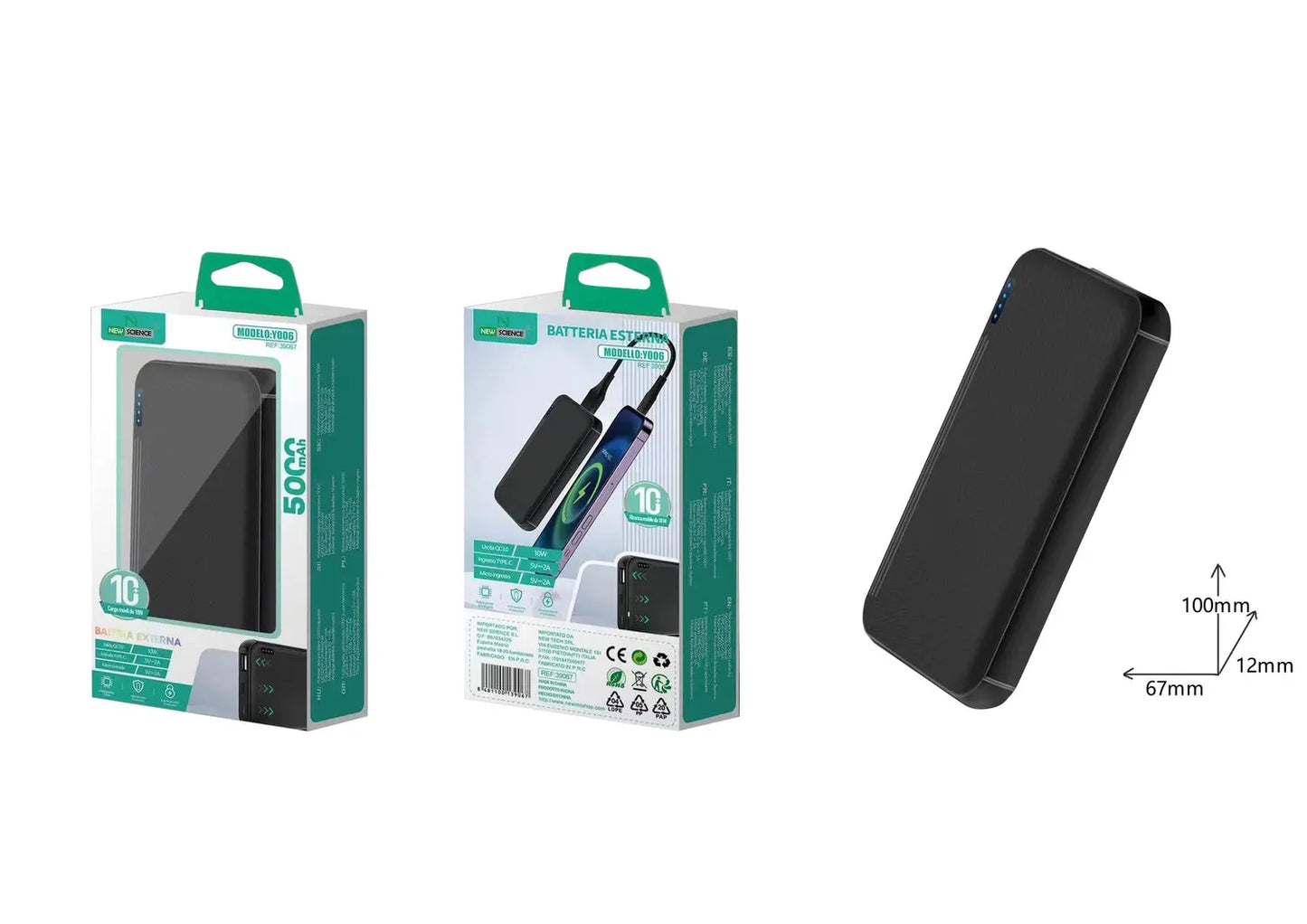 Powerbank 5000mAh I006 - KIKY STORE