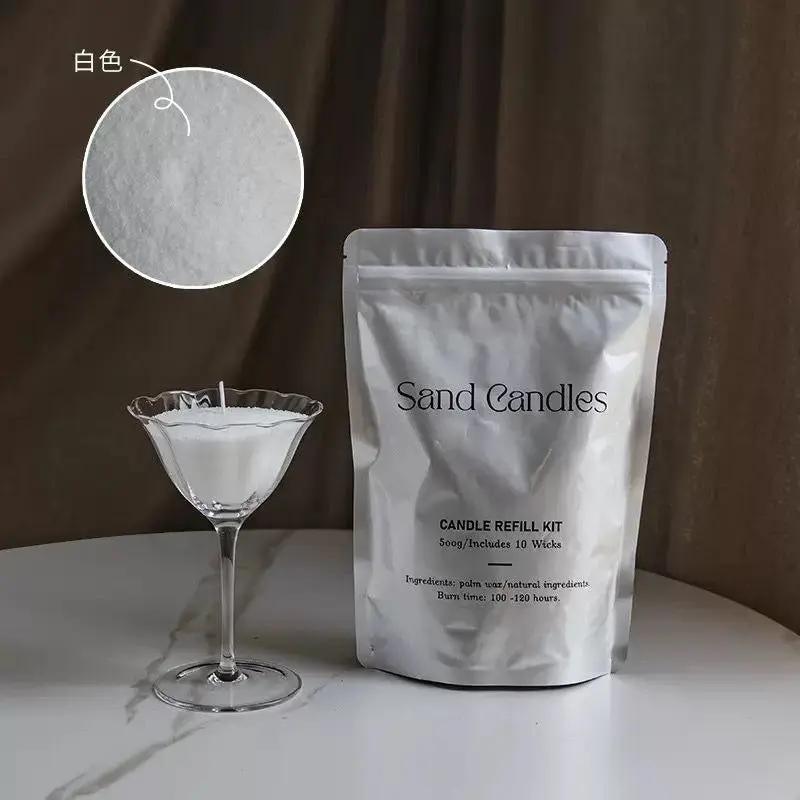DIY set Sand Candle – pijesak za svijeće 500 g + 10 fitilja KIKY STORE