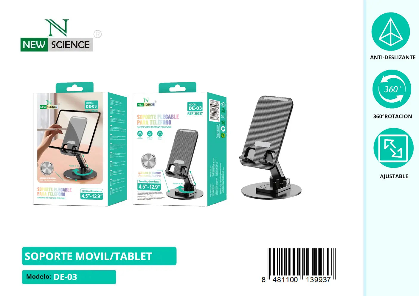 Sklopivi držač za tablet - KIKY STORE