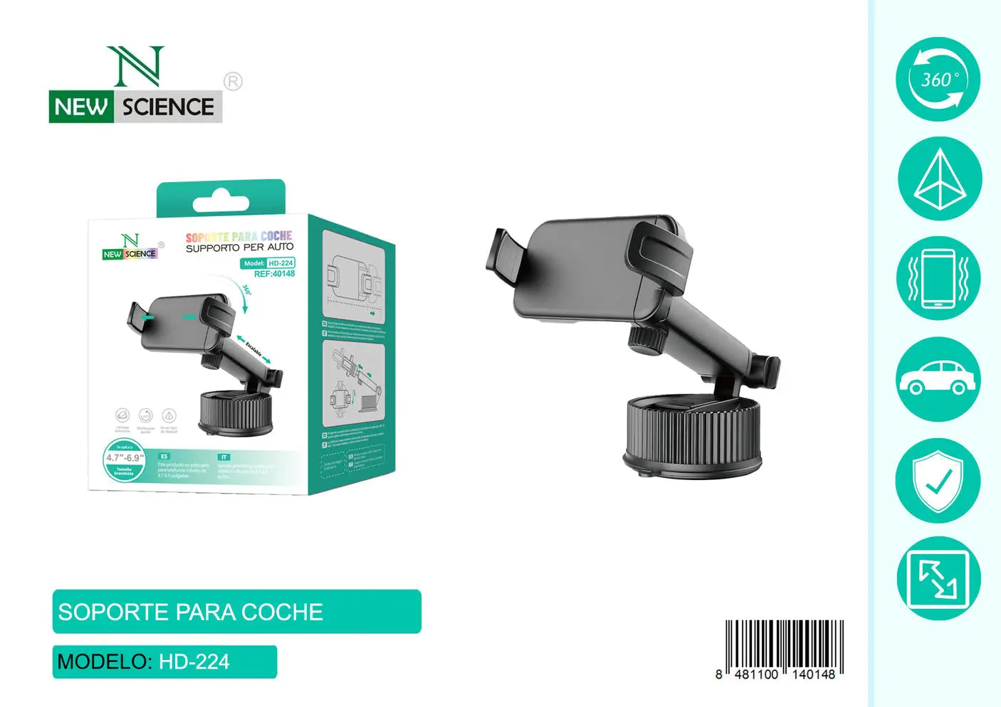 Držač za Auto HD-224 - KIKY STORE