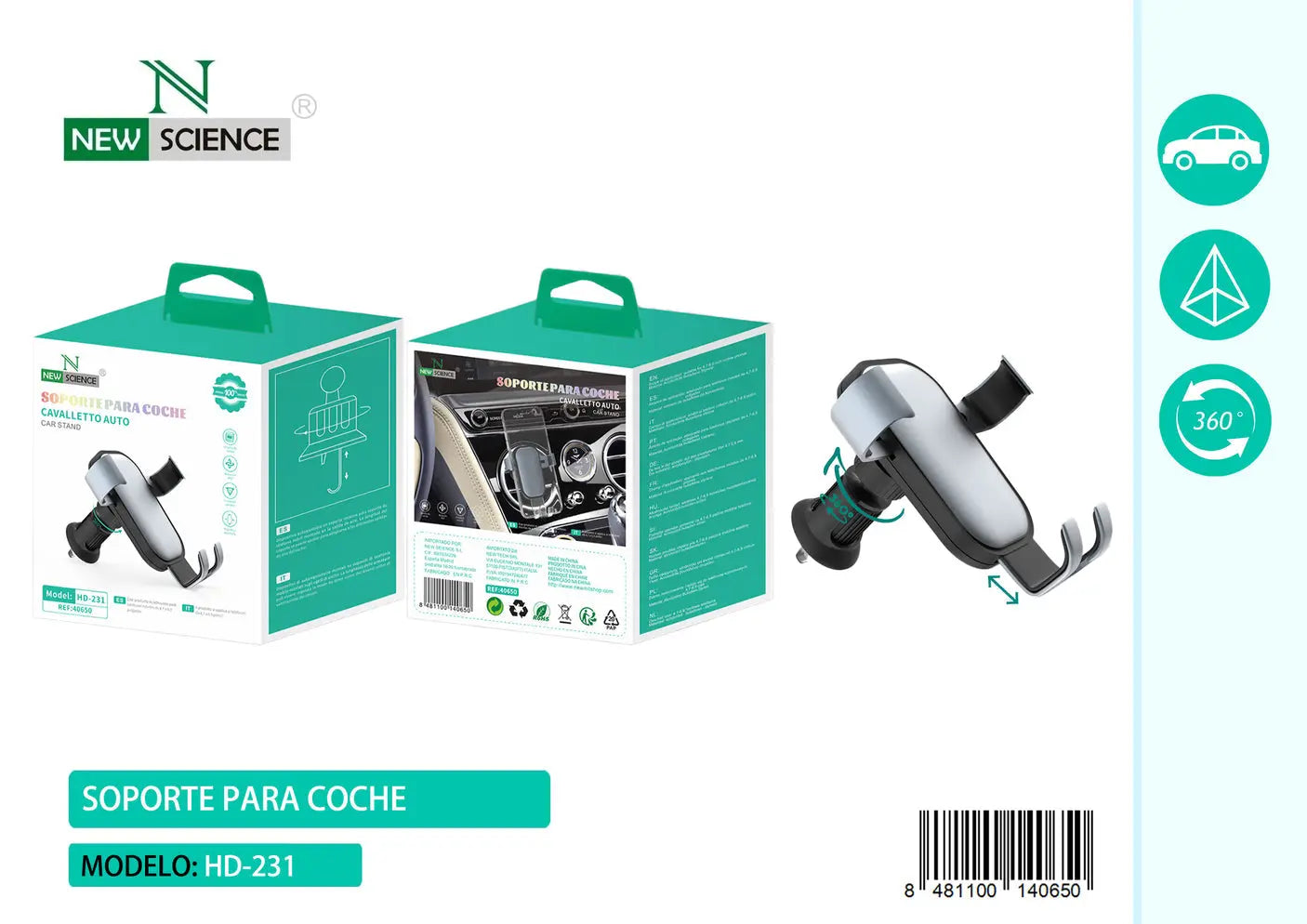 Držač za auto HD-231 - KIKY STORE