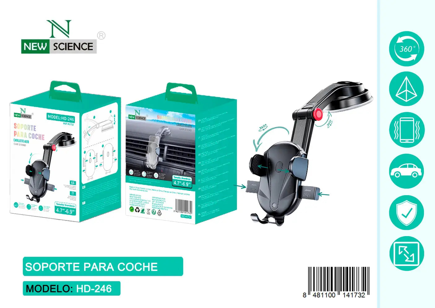 Držač za Auto HD-246 - KIKY STORE