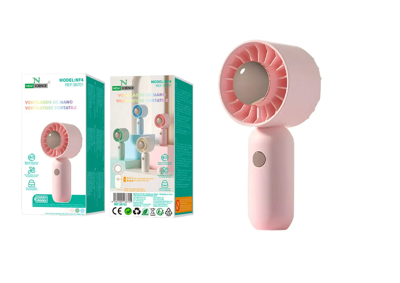 Mini ventilator NF4 - KIKY STORE