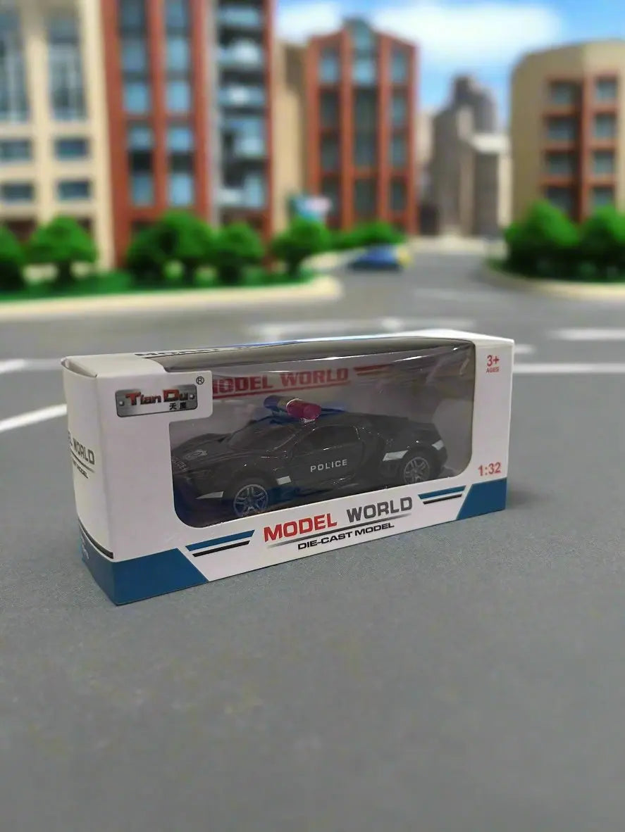 Policijski sportski auto 1:32 (Crveni/Crni) - KIKY STORE