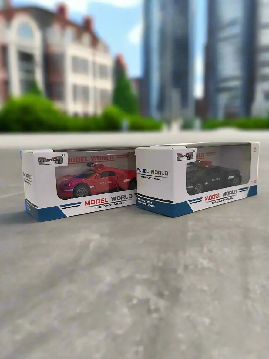 Policijski sportski auto 1:32 (Crveni/Crni) - KIKY STORE