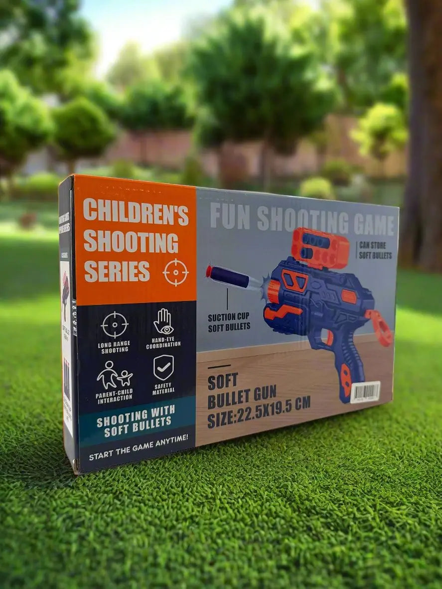 Soft Bullet Gun - Dječja Igračka za Precizno Gađanje - KIKY STORE