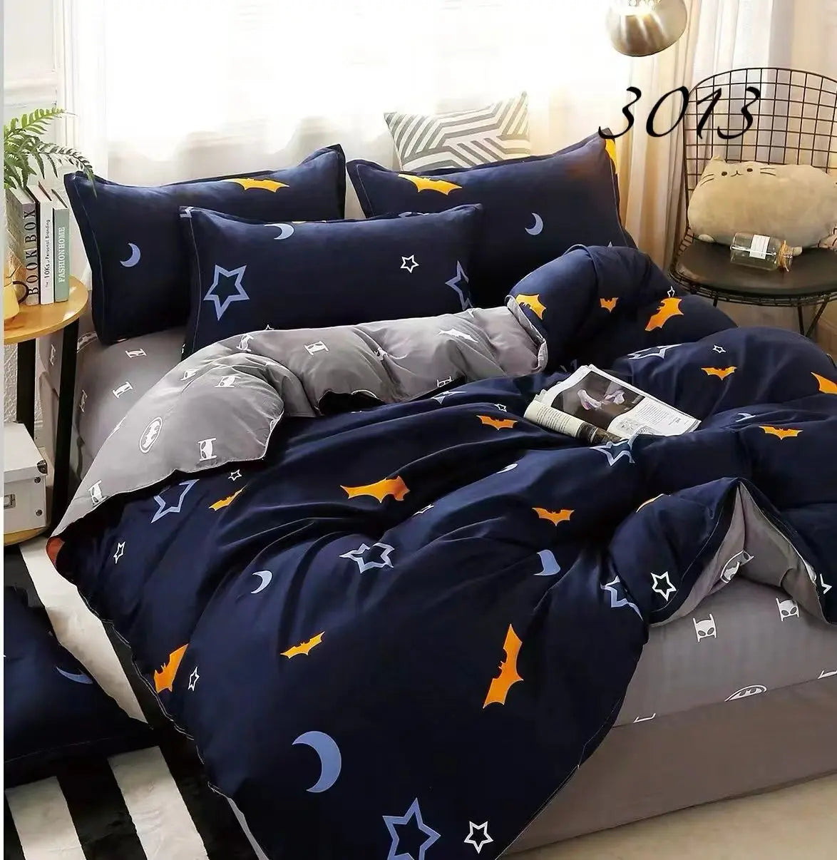 Posteljina Bat (3 dijela) 140x200cm - KIKY STORE