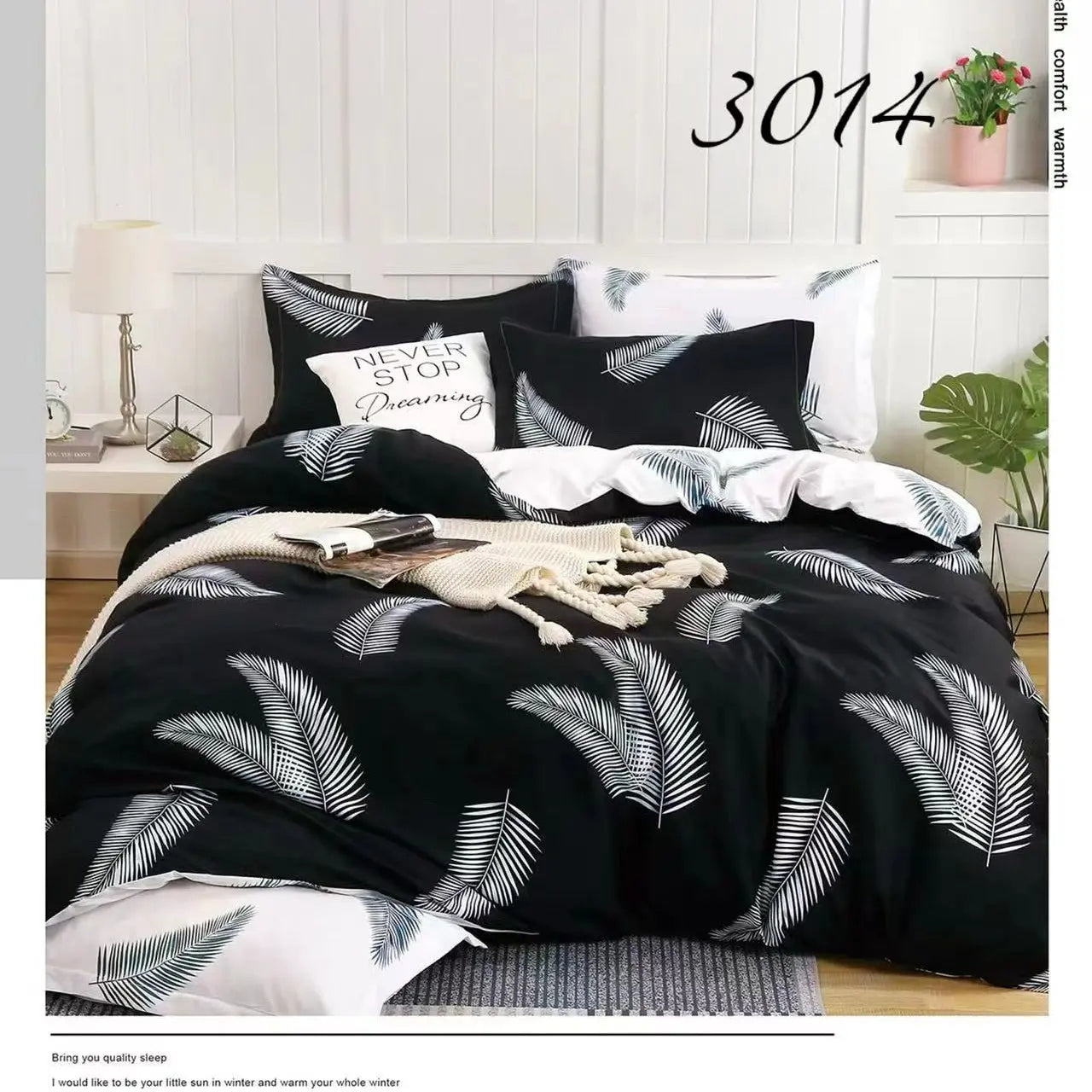 Posteljina Floria (3 dijela) 140x200cm - KIKY STORE