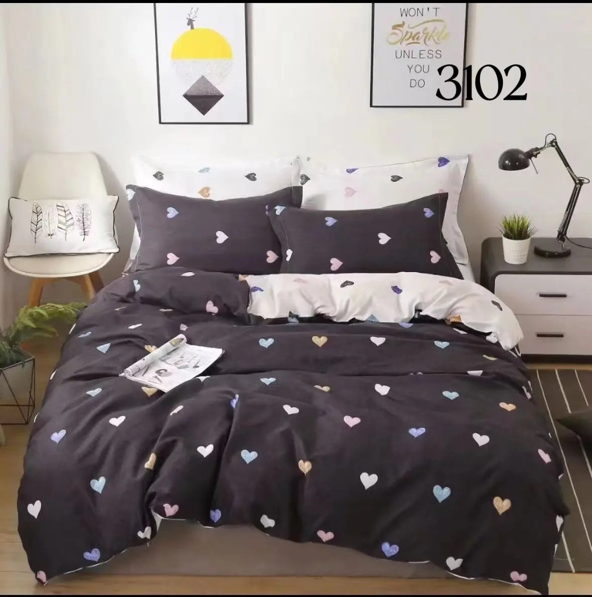 Posteljina Nieve (3 dijela) 140x200cm - KIKY STORE