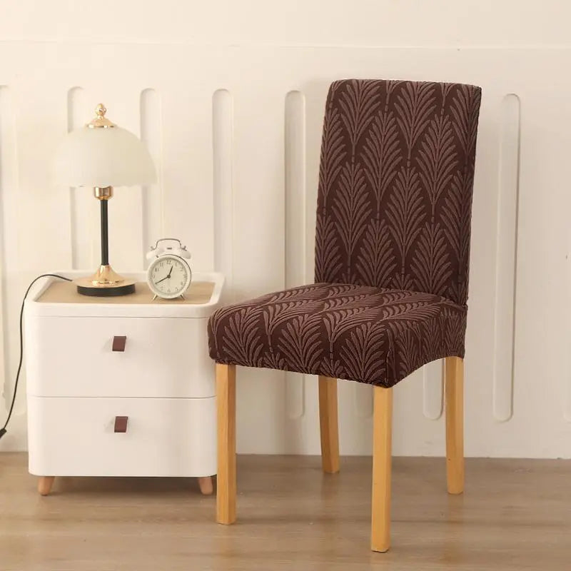 Rastezljive navlake za stolice - uzorak Palm Deco - KIKY STORE