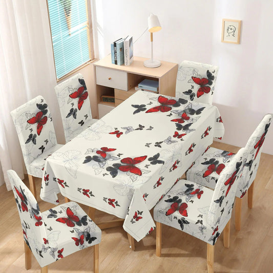Set Papilio stolnjak + 6 navlaka za stolice - KIKY STORE