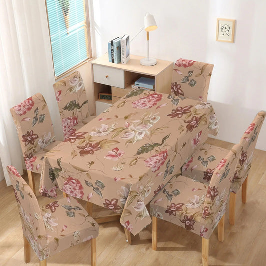 Set Florina stolnjak + 6 navlaka za stolice - KIKY STORE