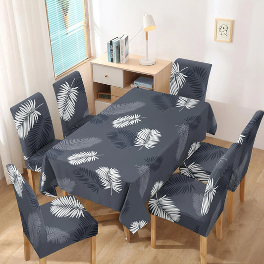 Set Palmera stolnjak + 6 navlaka za stolice - KIKY STORE