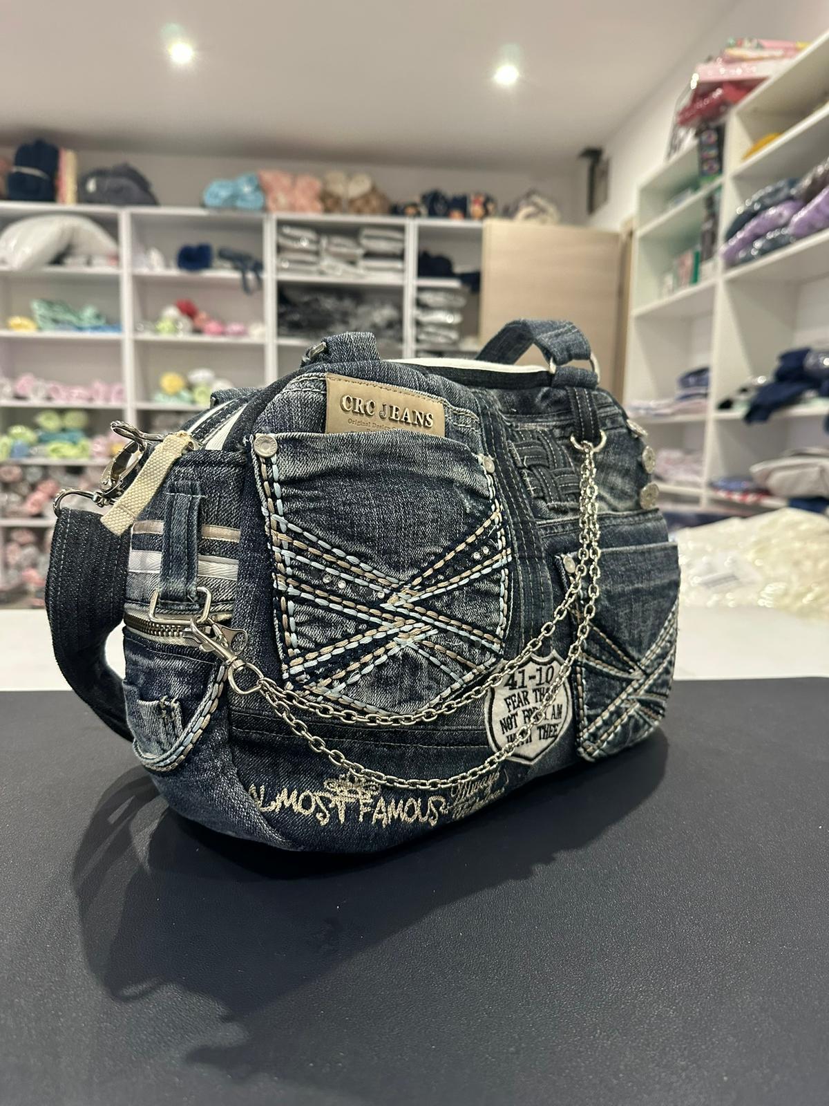 Torba od recikliranog trapera „Almost Famous Denim KIKY STORE