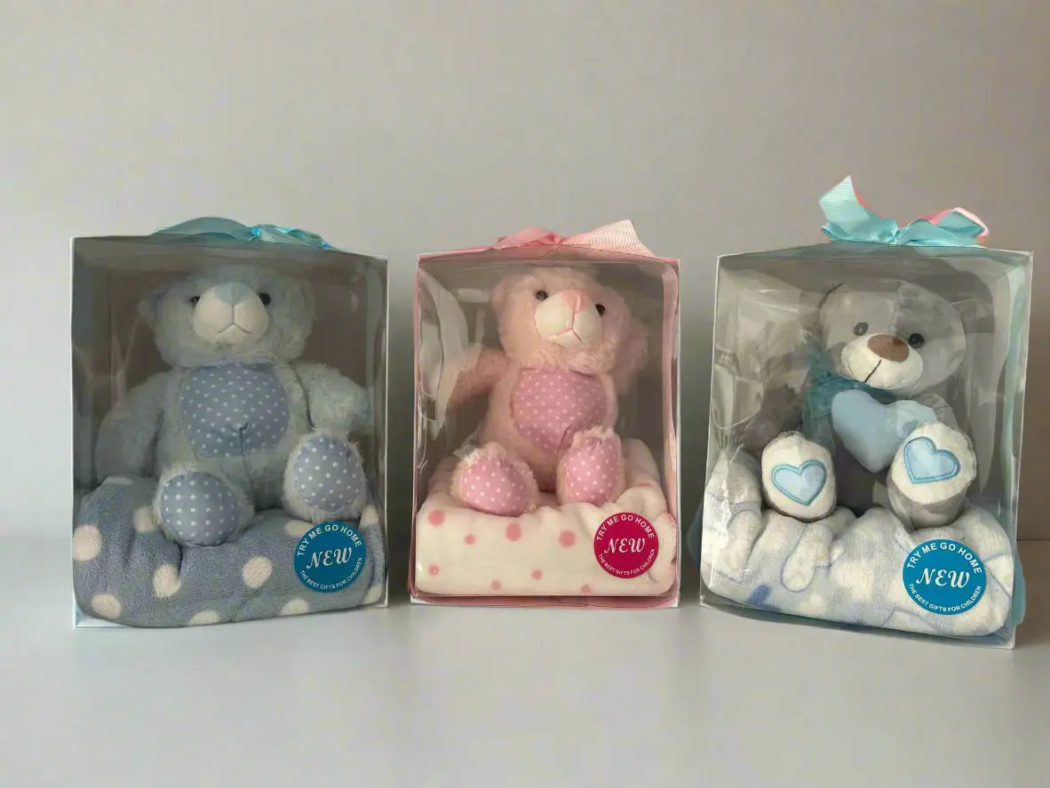 Poklon set Medo + mekana dekica 100x100 cm - KIKY STORE